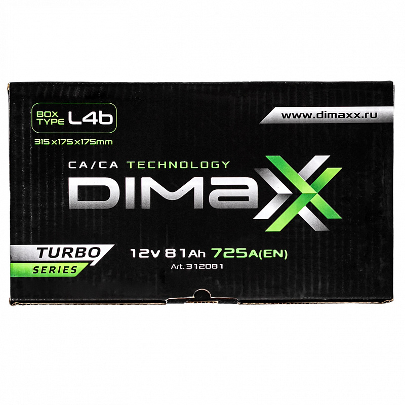 DIMAXX EURO 81ah R+ (312081)