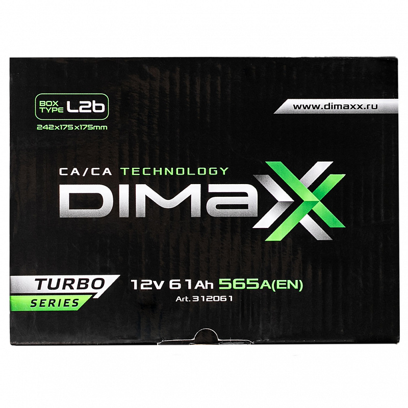 DIMAXX EURO 61ah R+ (312061)
