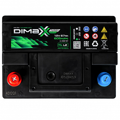 DIMAXX EURO 67ah L+ (302167)