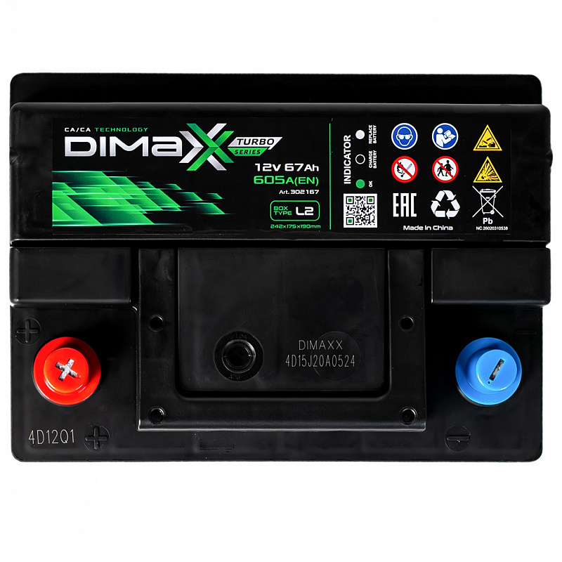 DIMAXX EURO 67ah L+ (302167)