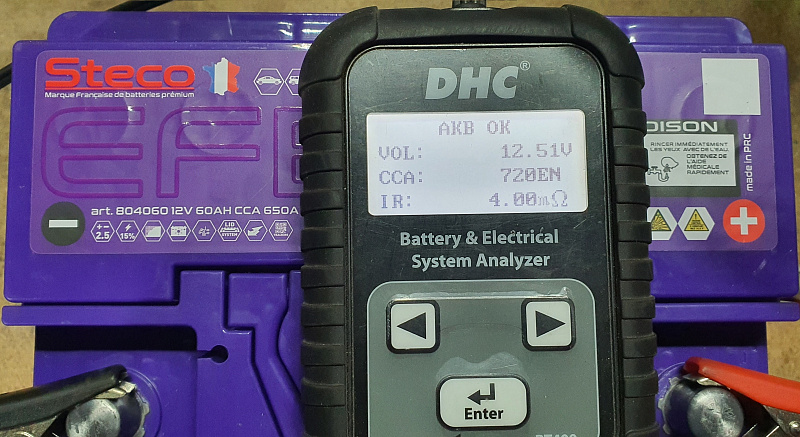 STECO EFB EURO 60R+ (804060)