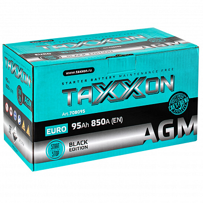 TAXXON AGM EURO 95ah R+ (708095)