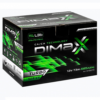 DIMAXX EURO 73ah R+ (312073)