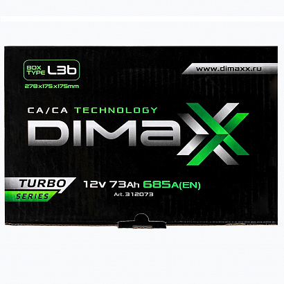 DIMAXX EURO 73ah R+ (312073)