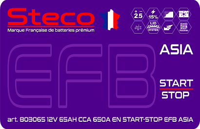 STECO EFB ASIA 65R+ (803065)