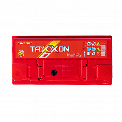 TAXXON DRIVE EURO 100ah R+ (740100)