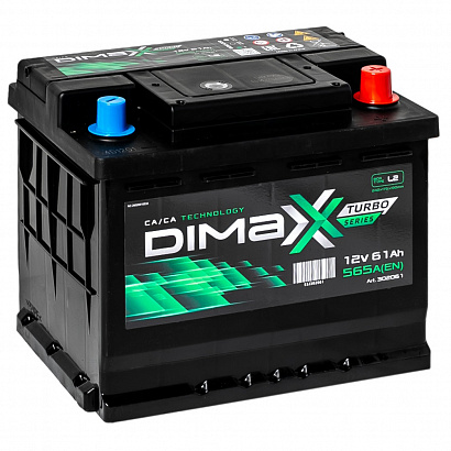 DIMAXX EURO 61ah R+ (302061)