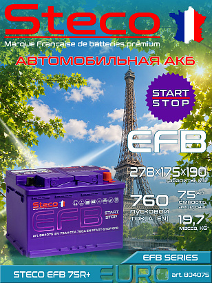 STECO EFB EURO 75ач