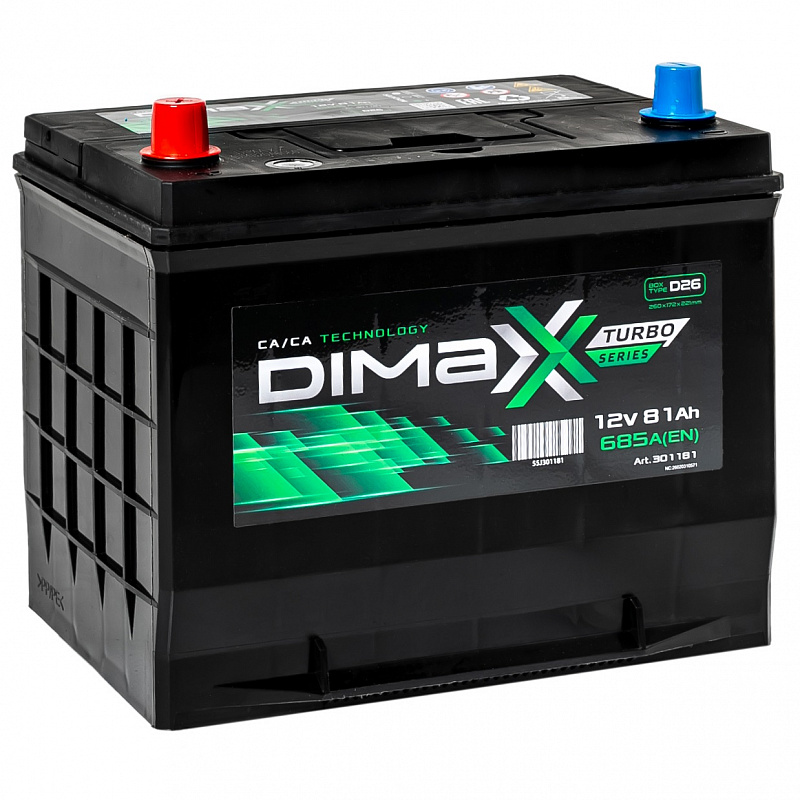 DIMAXX ASIA 81ah L+ (301181)