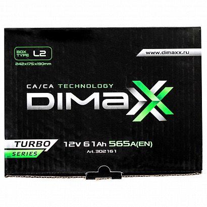 DIMAXX EURO 61ah L+ (302161)