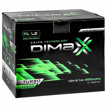 DIMAXX EURO 61ah L+ (302161)