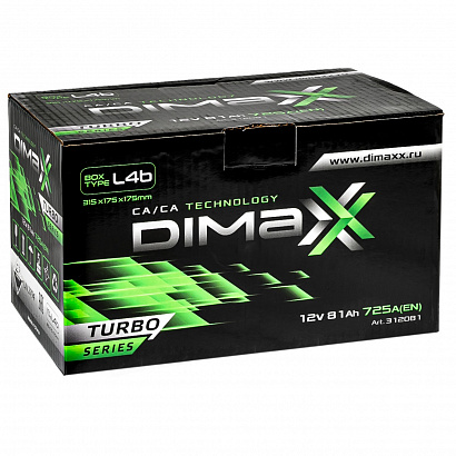 DIMAXX EURO 81ah R+ (312081)